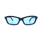Blue Vintage Jean Paul Gaultier 58-8201 Sunglasses RSTKD Vintage