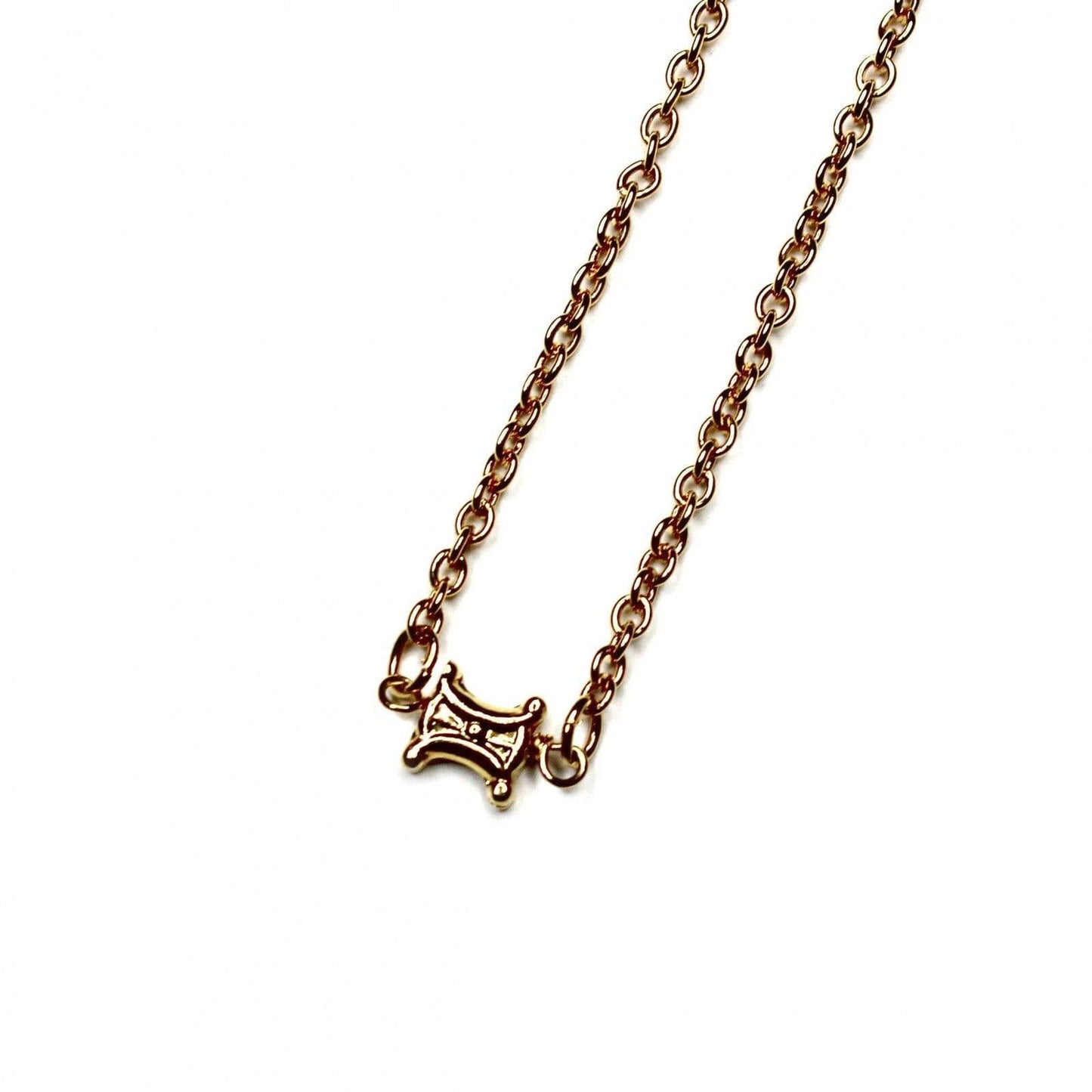 Celine Logo Chain Necklace RSTKD Vintage