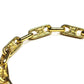 Gold Celine Bar Logo Chain RSTKD Vintage