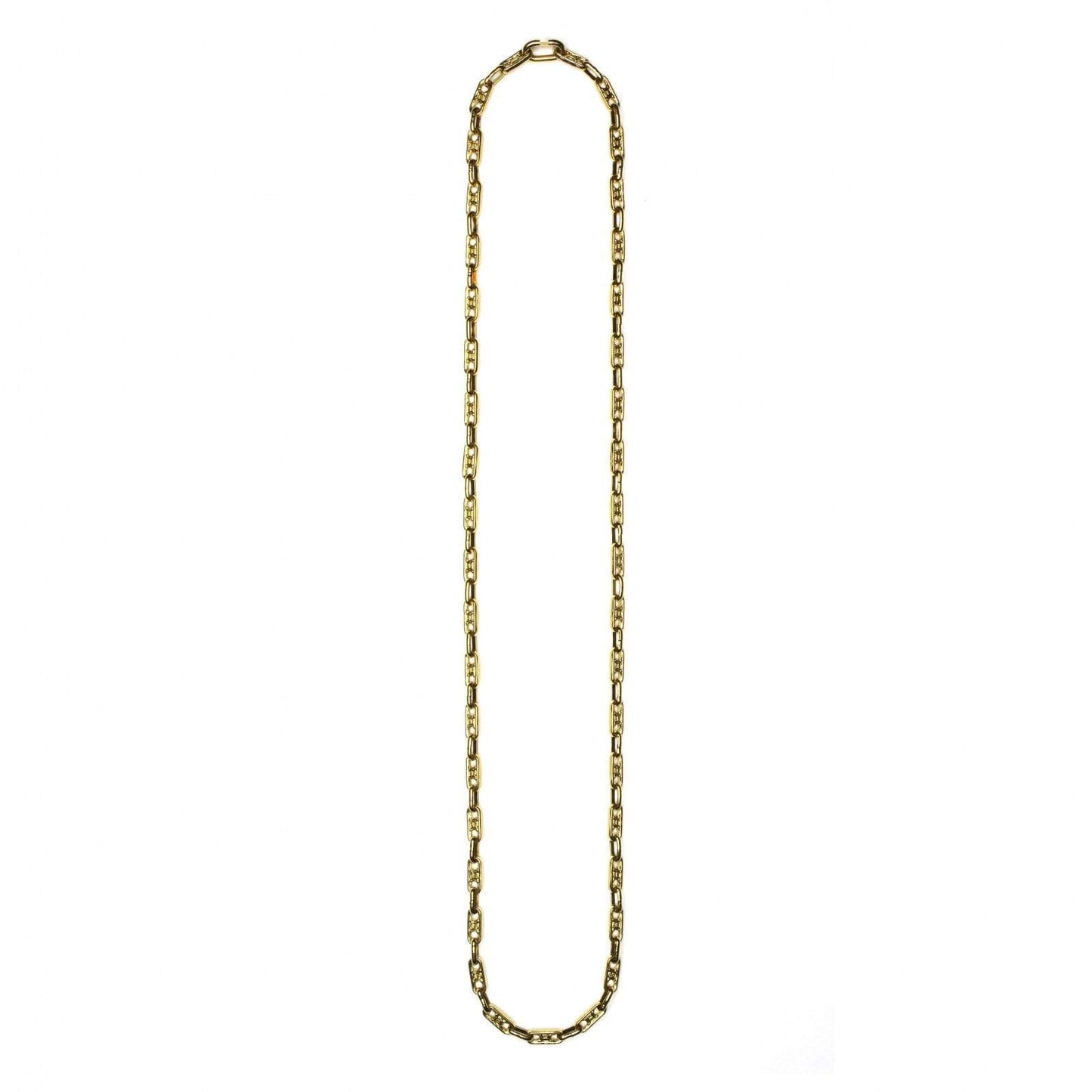 Gold Celine Bar Logo Chain RSTKD Vintage