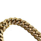 Gold Cuban Chain With Lab Diamonds RSTKD Vintage