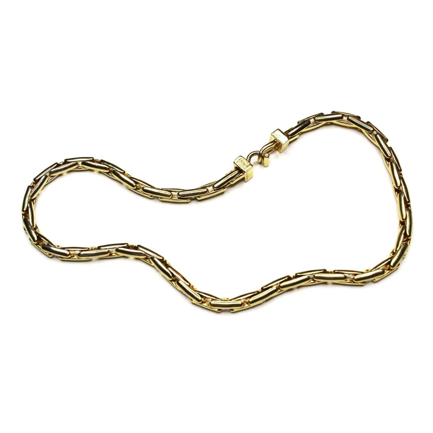 Gold Givenchy Bar Link Chain RSTKD Vintage