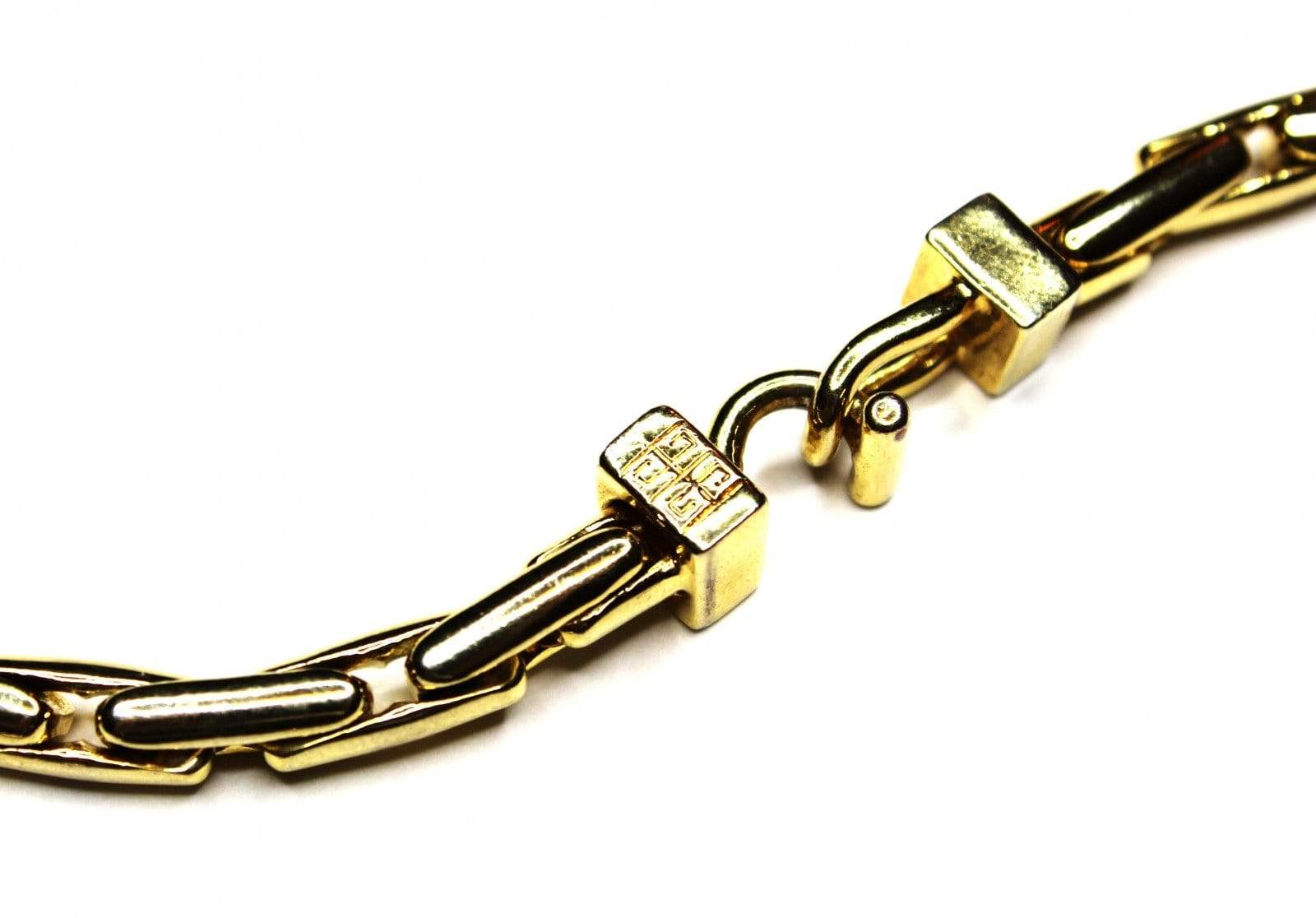 Gold Givenchy Bar Link Chain RSTKD Vintage