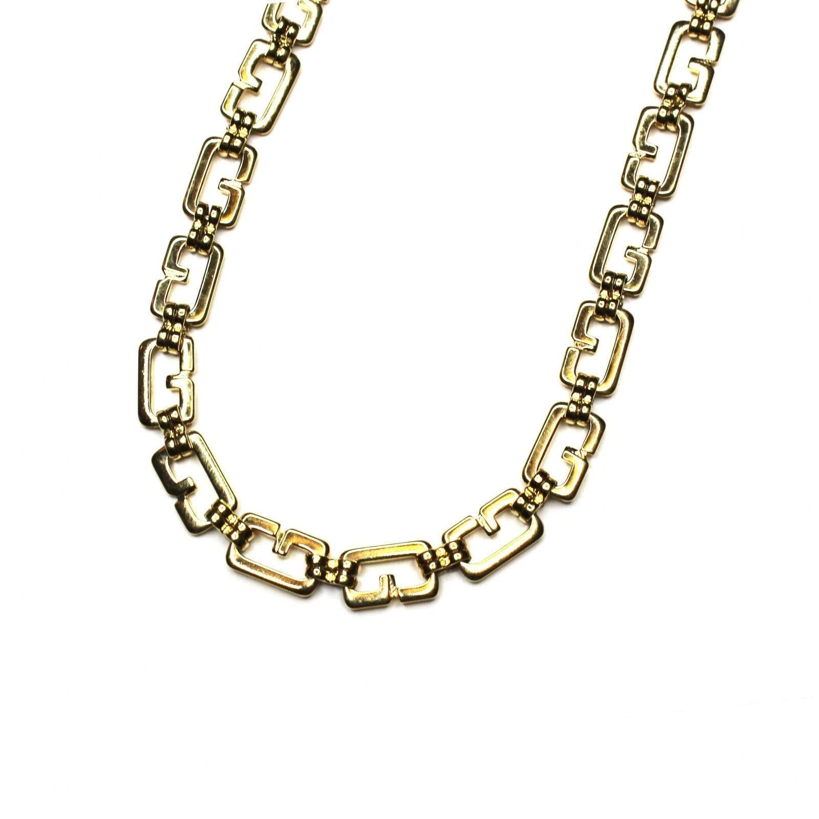 Gold Givenchy G Link Chain RSTKD Vintage