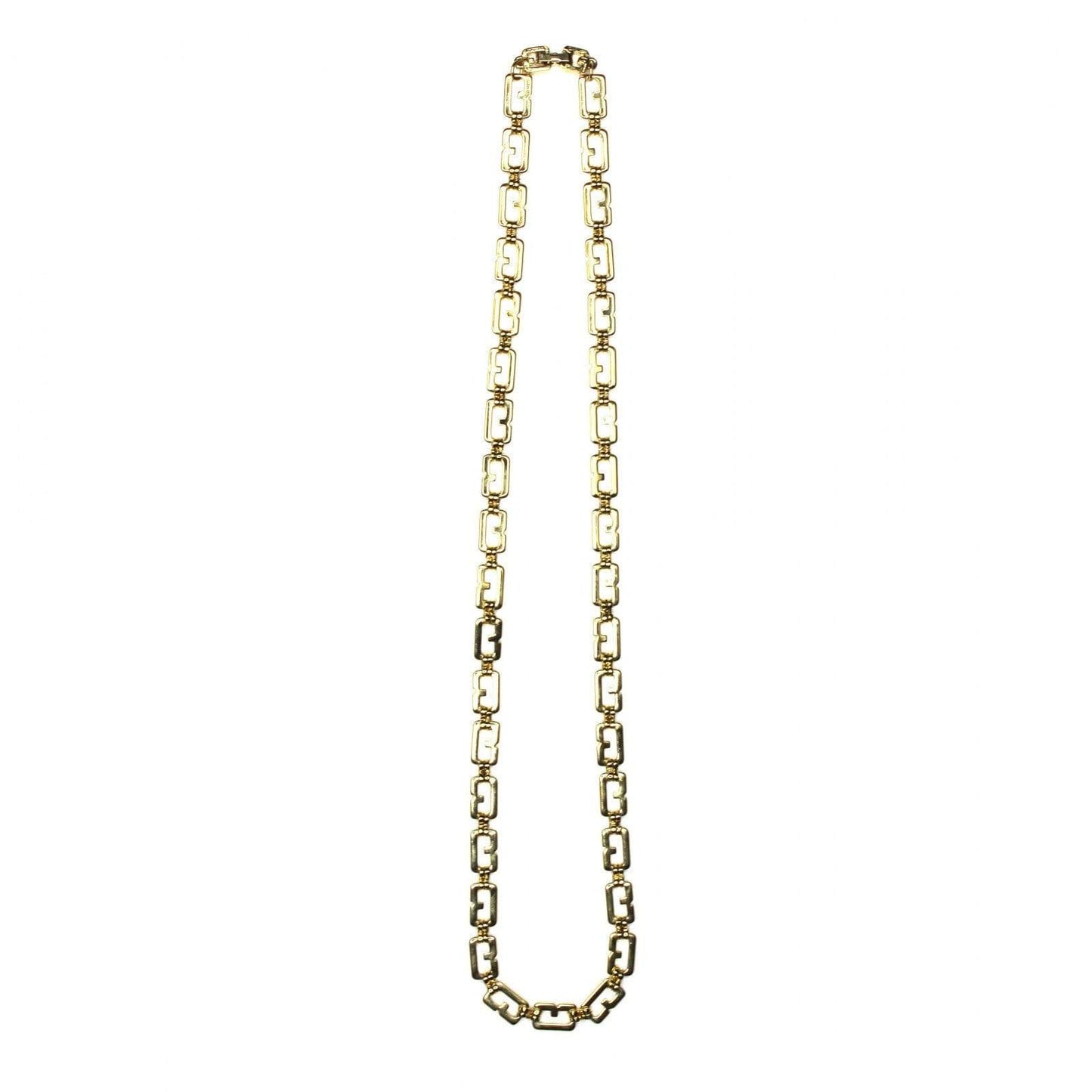 Gold Givenchy G Link Chain RSTKD Vintage