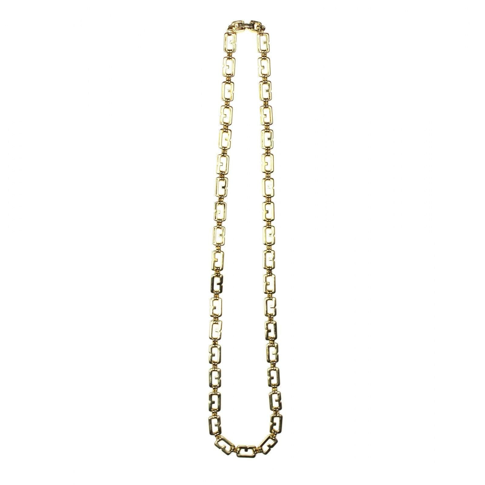 Gold Givenchy G Link Chain RSTKD Vintage