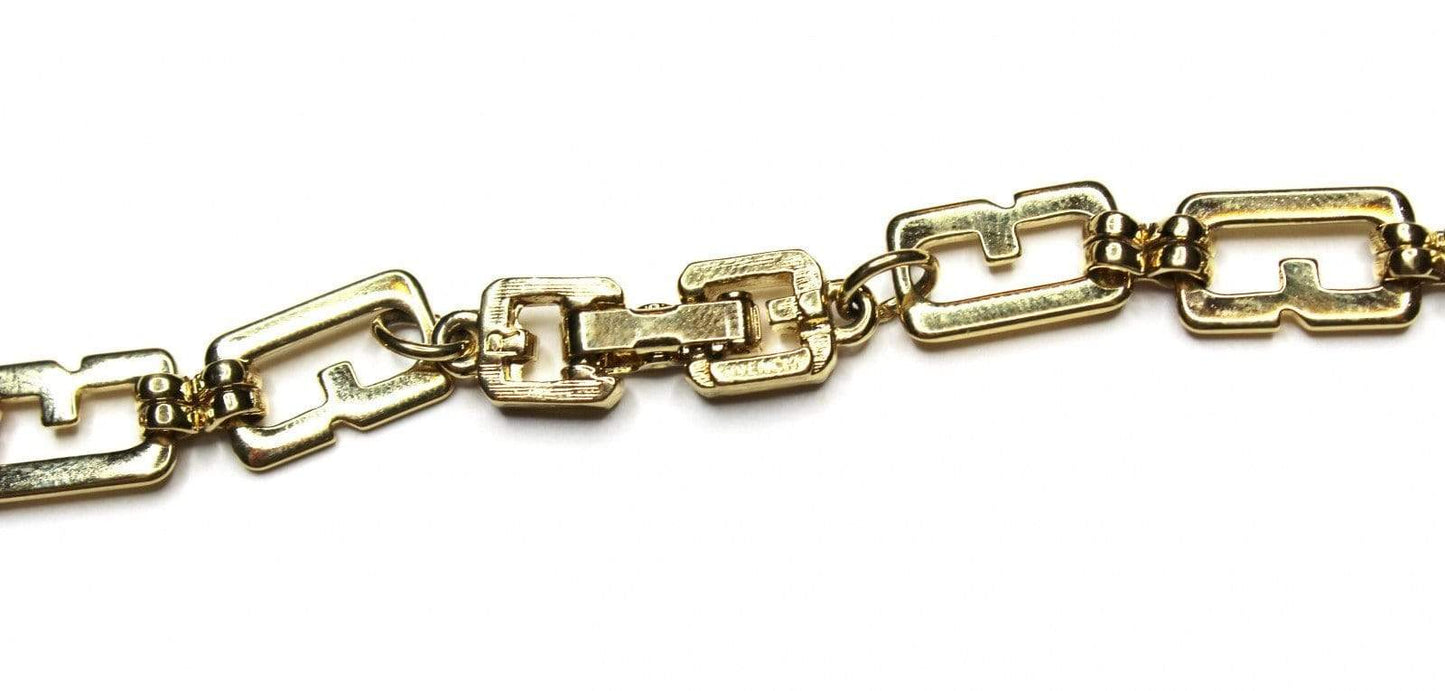 Gold Givenchy G Link Chain RSTKD Vintage