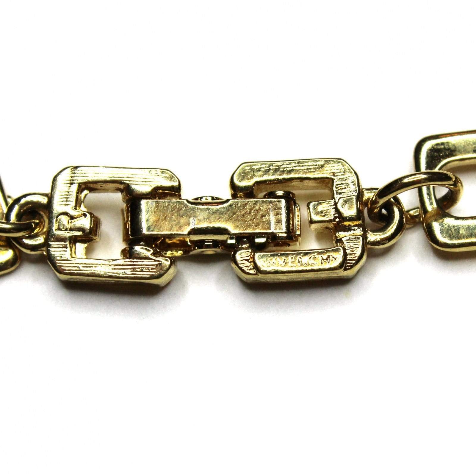 Gold Givenchy G Link Chain RSTKD Vintage