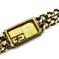 Gold Givenchy ID Tag Logo Bracelet RSTKD Vintage