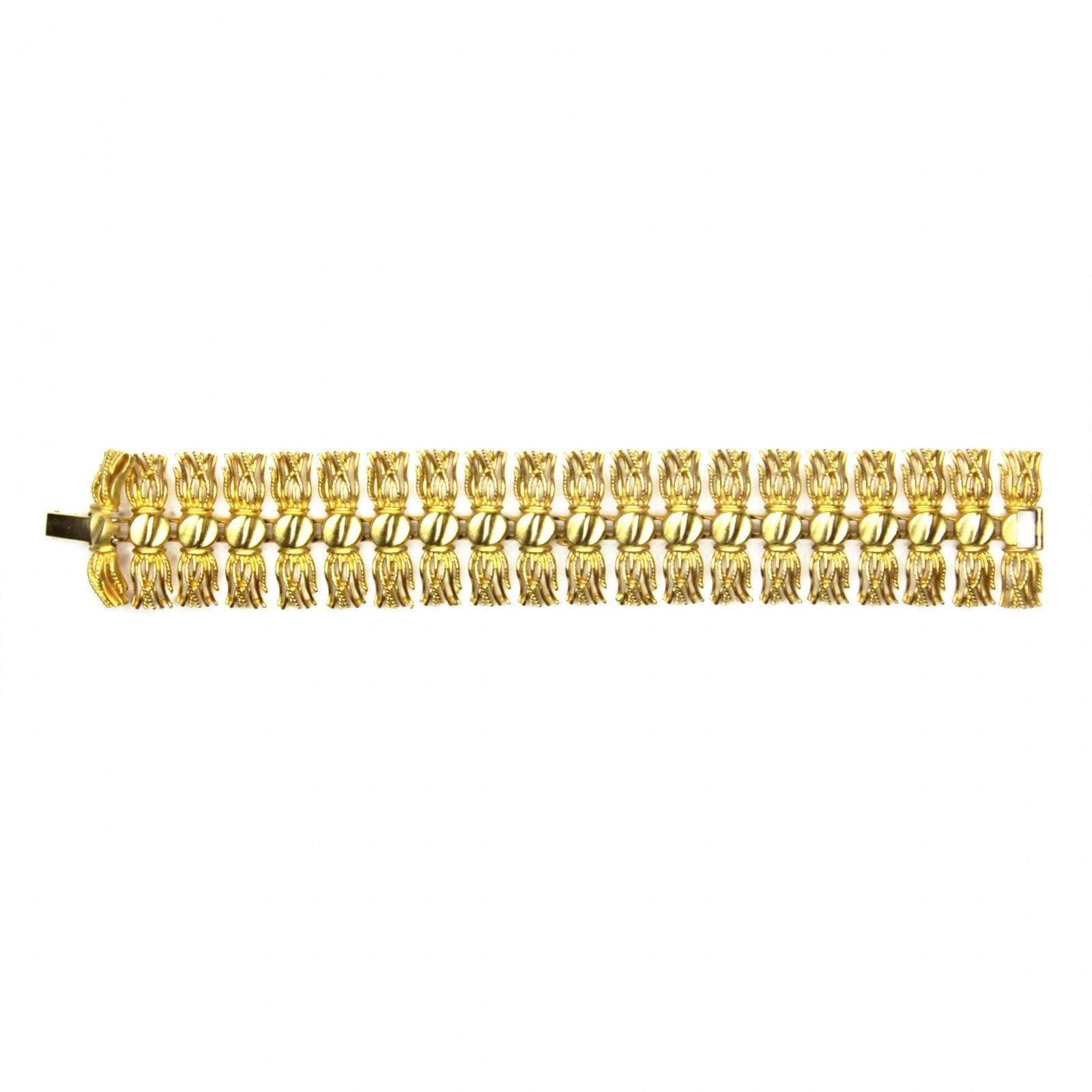 Gold Givenchy Tassel Bracelet RSTKD Vintage
