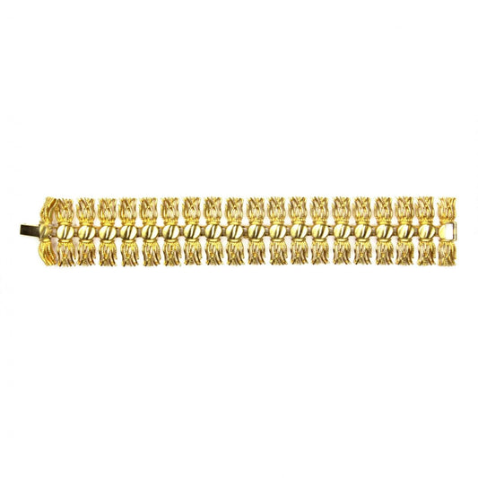 Gold Givenchy Tassel Bracelet RSTKD Vintage