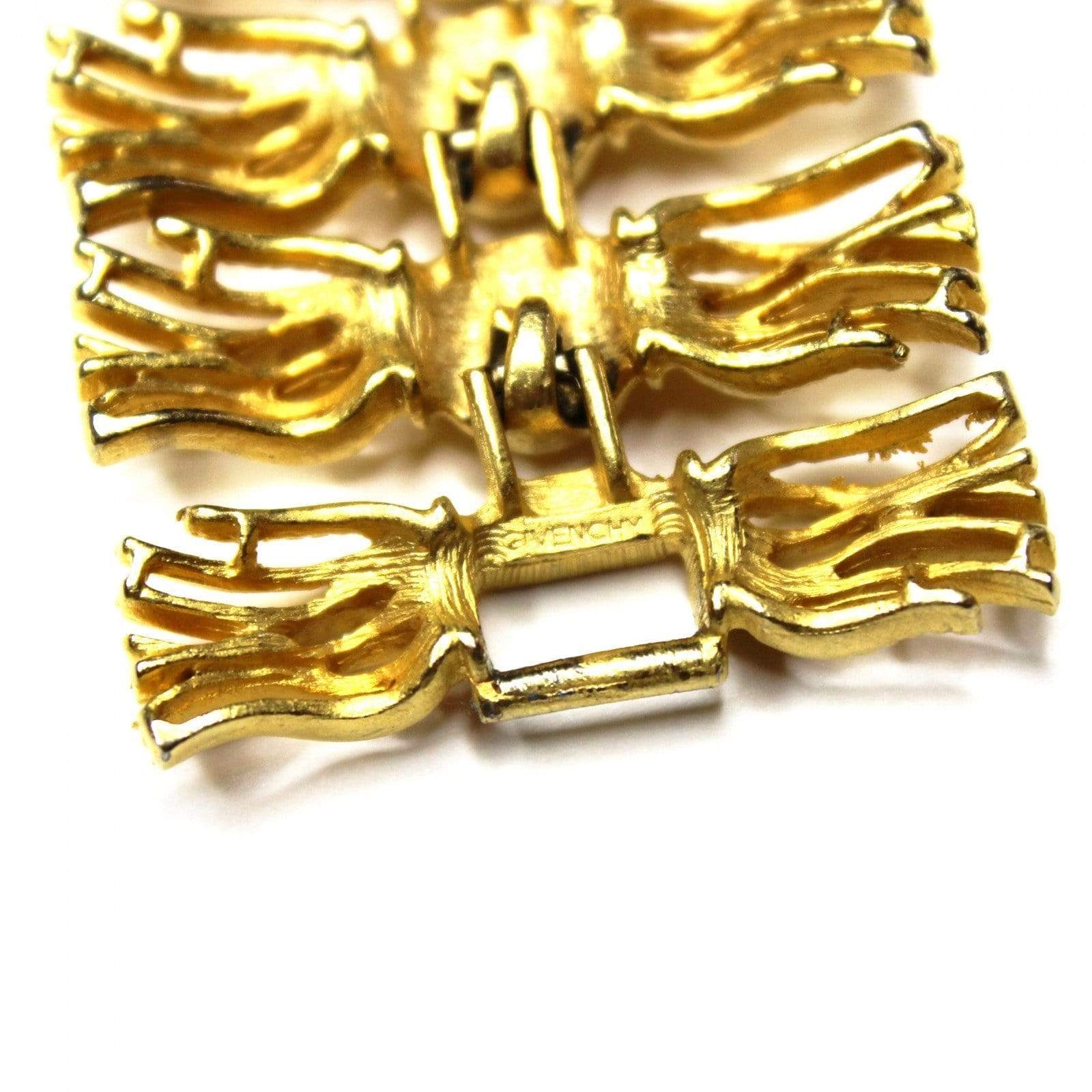 Gold Givenchy Tassel Bracelet RSTKD Vintage