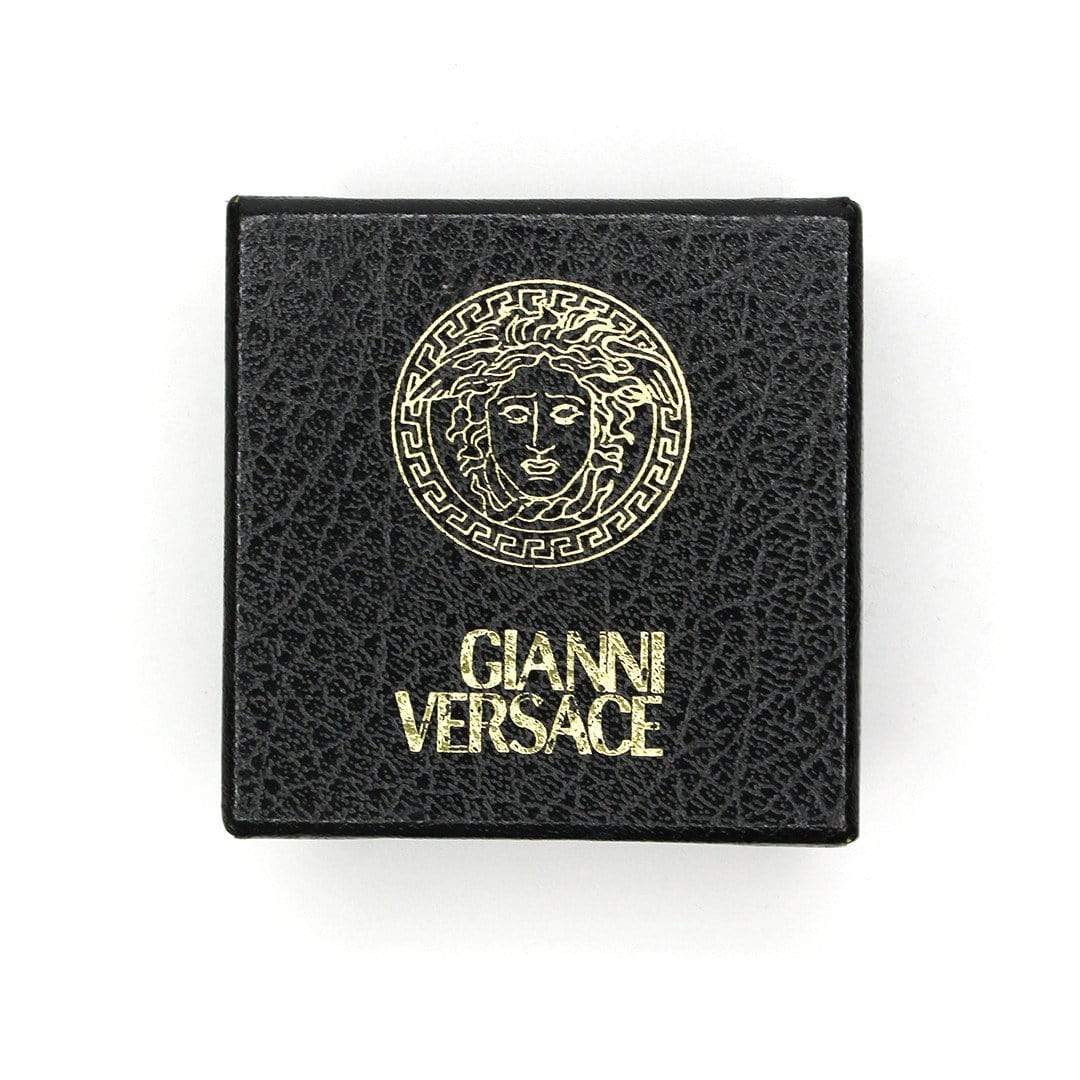 Gold/ Silver Vintage Gianni Versace Two Tone Greek Key and Medusa Head Bracelet RSTKD Vintage