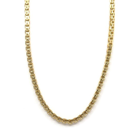 Gold Vintage Givenchy Double Box Link Chain RSTKD Vintage