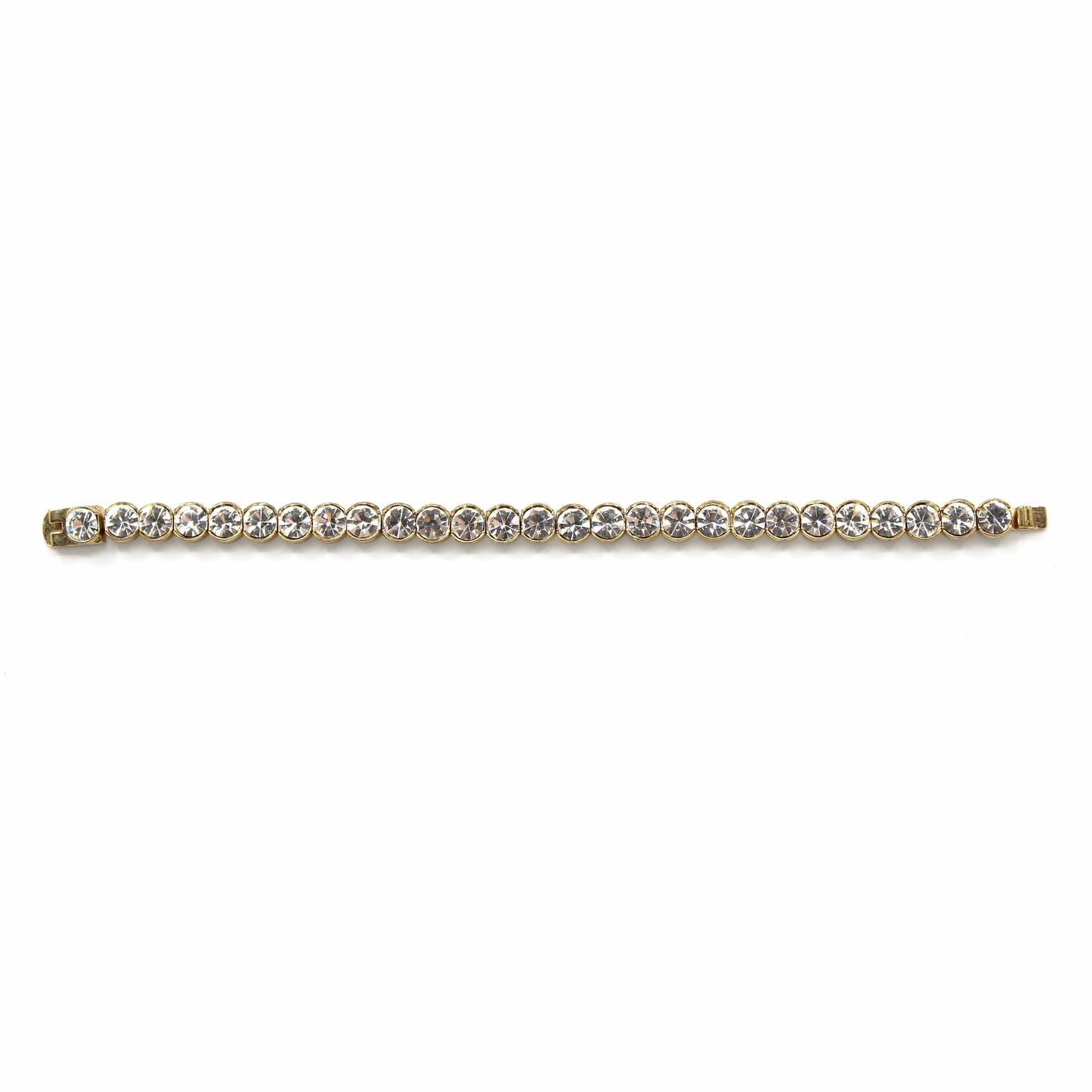 Gold Vintage Givenchy Tennis Bracelet RSTKD Vintage