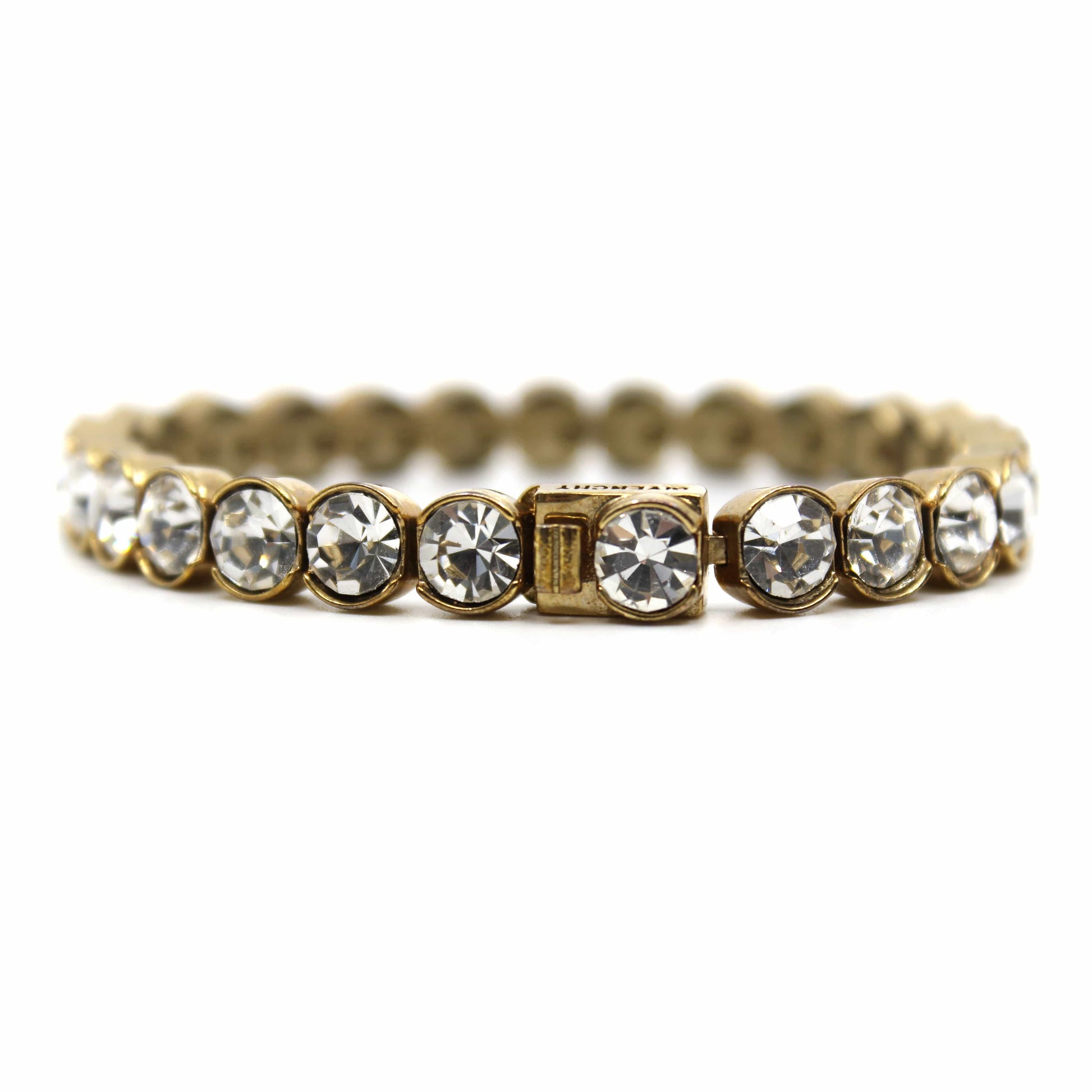 Gold Vintage Givenchy Tennis Bracelet RSTKD Vintage
