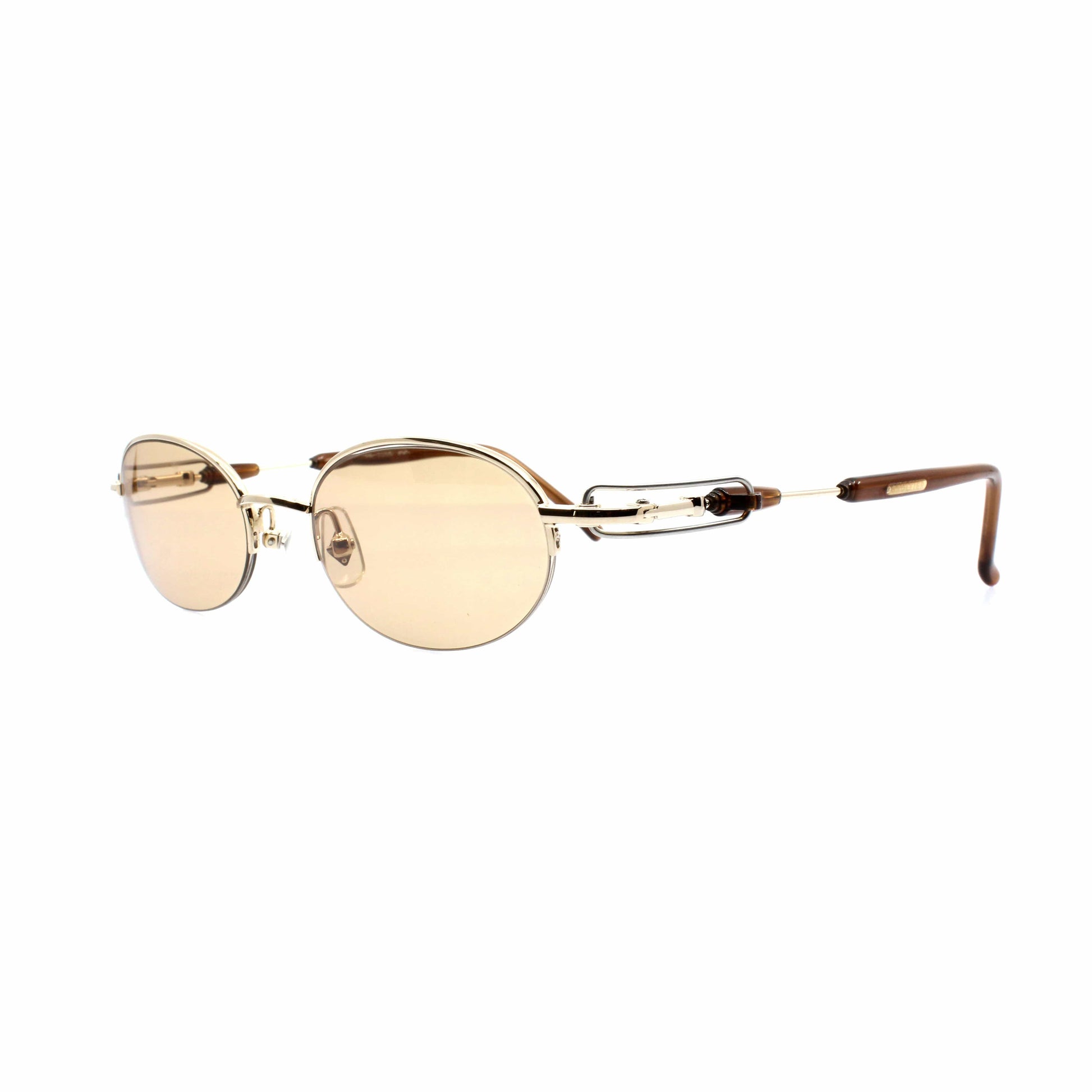 Gold Vintage Jean Paul Gaultier 56-0055 Sunglasses RSTKD Vintage