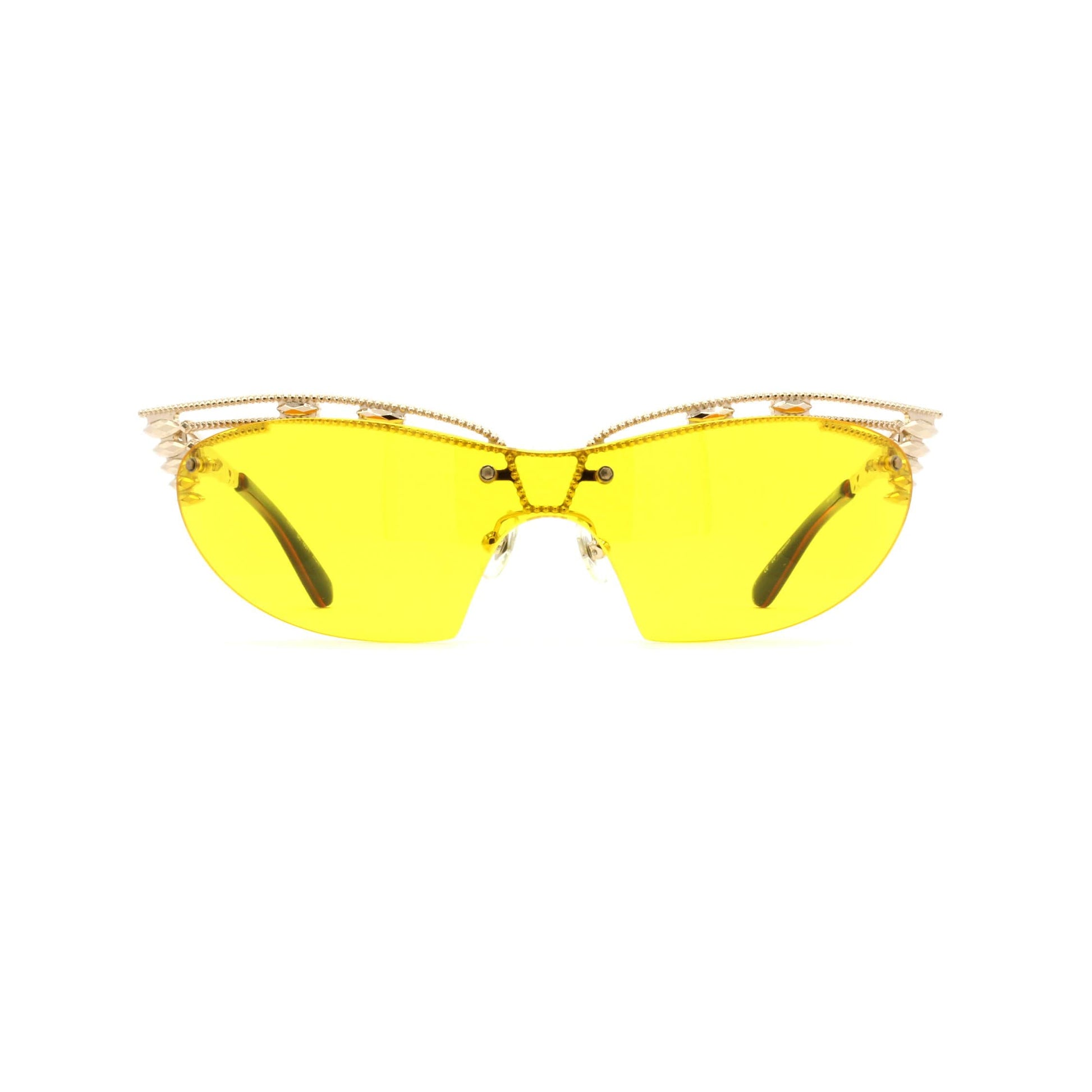 Gold Vintage Jean Paul Gaultier 56-0071 Sunglasses RSTKD Vintage