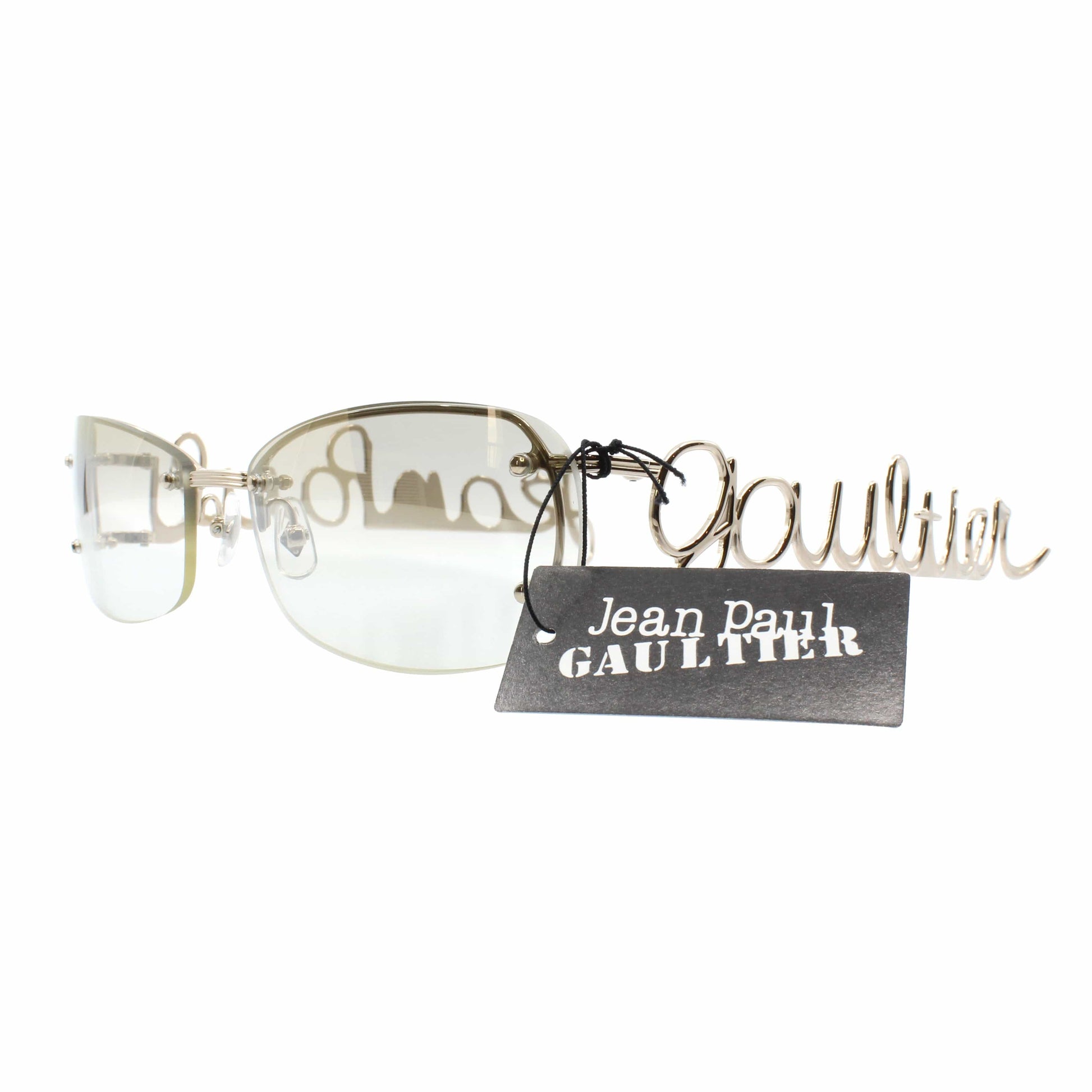 Gold Vintage Jean Paul Gaultier 56-0079 Sunglasses RSTKD Vintage