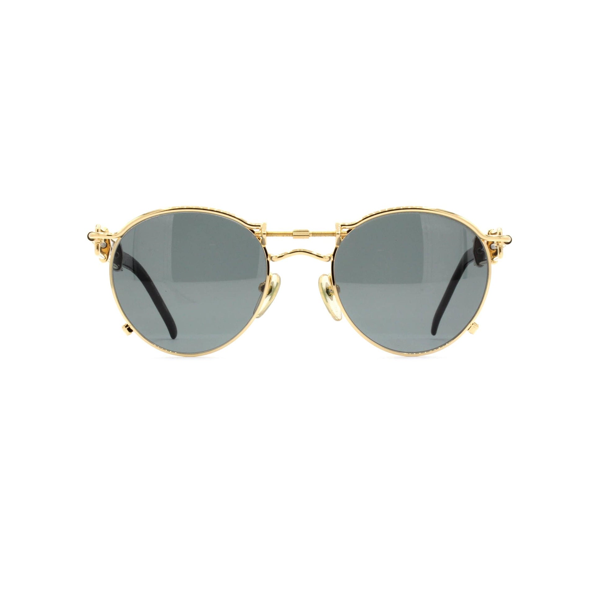 Gold Vintage Jean Paul Gaultier 56-0174 Sunglasses RSTKD Vintage