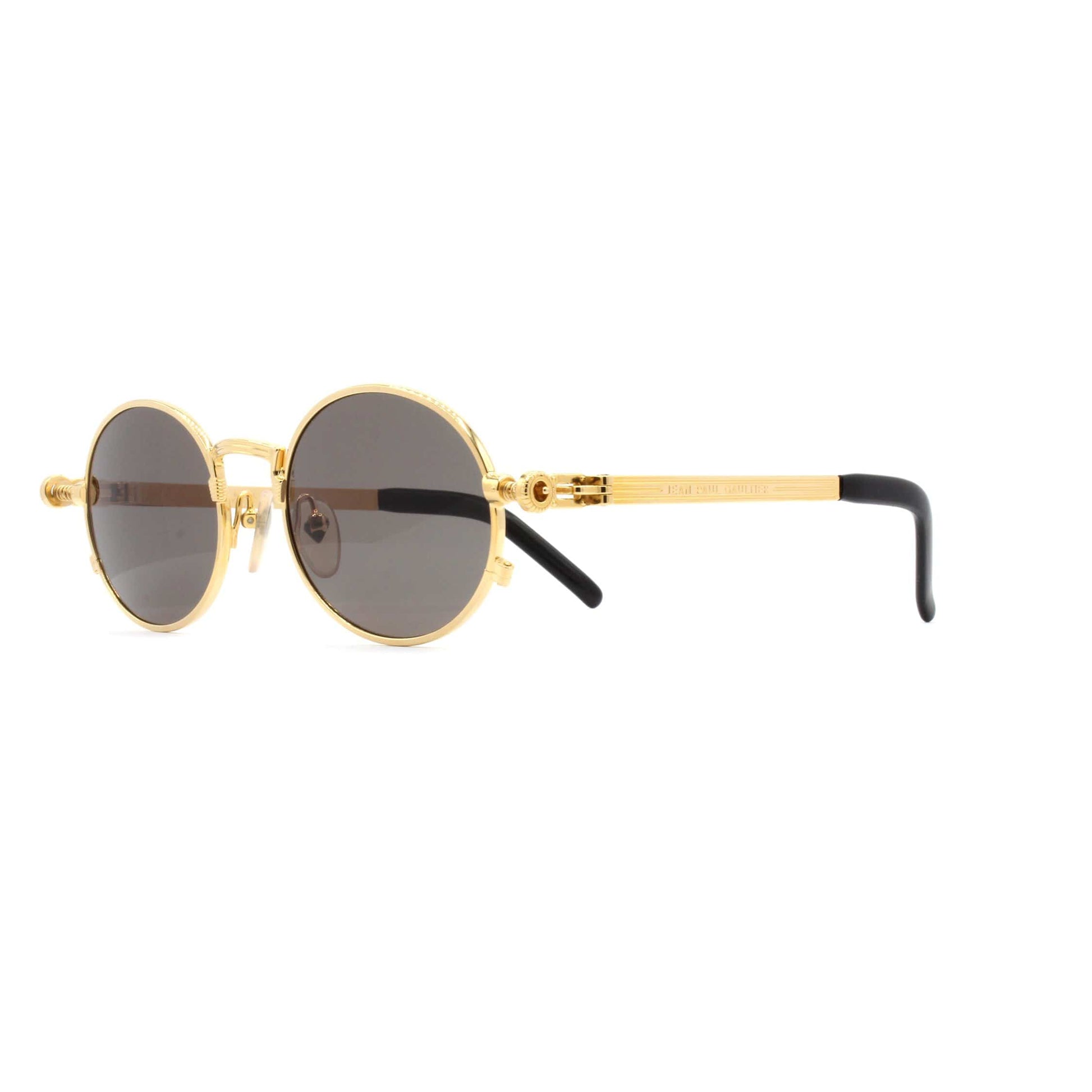 Gold Vintage Jean Paul Gaultier 56-4178 Sunglasses RSTKD Vintage