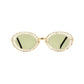 Gold Vintage Jean Paul Gaultier 56-5201 Sunglasses RSTKD Vintage