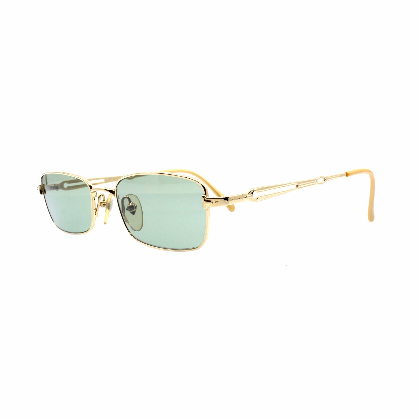 Gold Vintage Jean Paul Gaultier 56-8109 Sunglasses RSTKD Vintage
