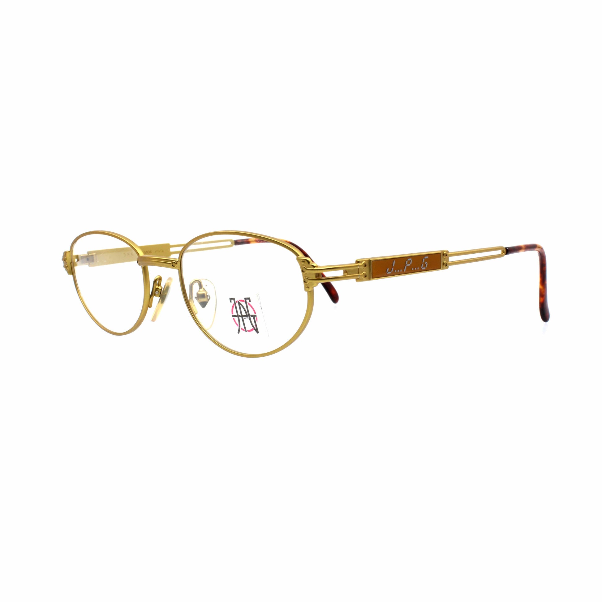 Gold Vintage Jean Paul Gaultier 57-5106 Sunglasses RSTKD Vintage