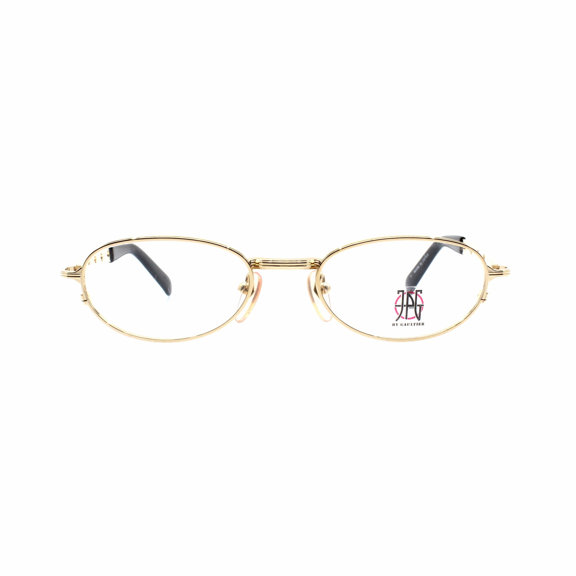 Gold Vintage Jean Paul Gaultier 57-8104 Sunglasses RSTKD Vintage