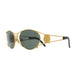 Gold Vintage Jean Paul Gaultier 58-6101 Sunglasses RSTKD Vintage