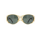 Gold Vintage Jean Paul Gaultier 58-6101 Sunglasses RSTKD Vintage