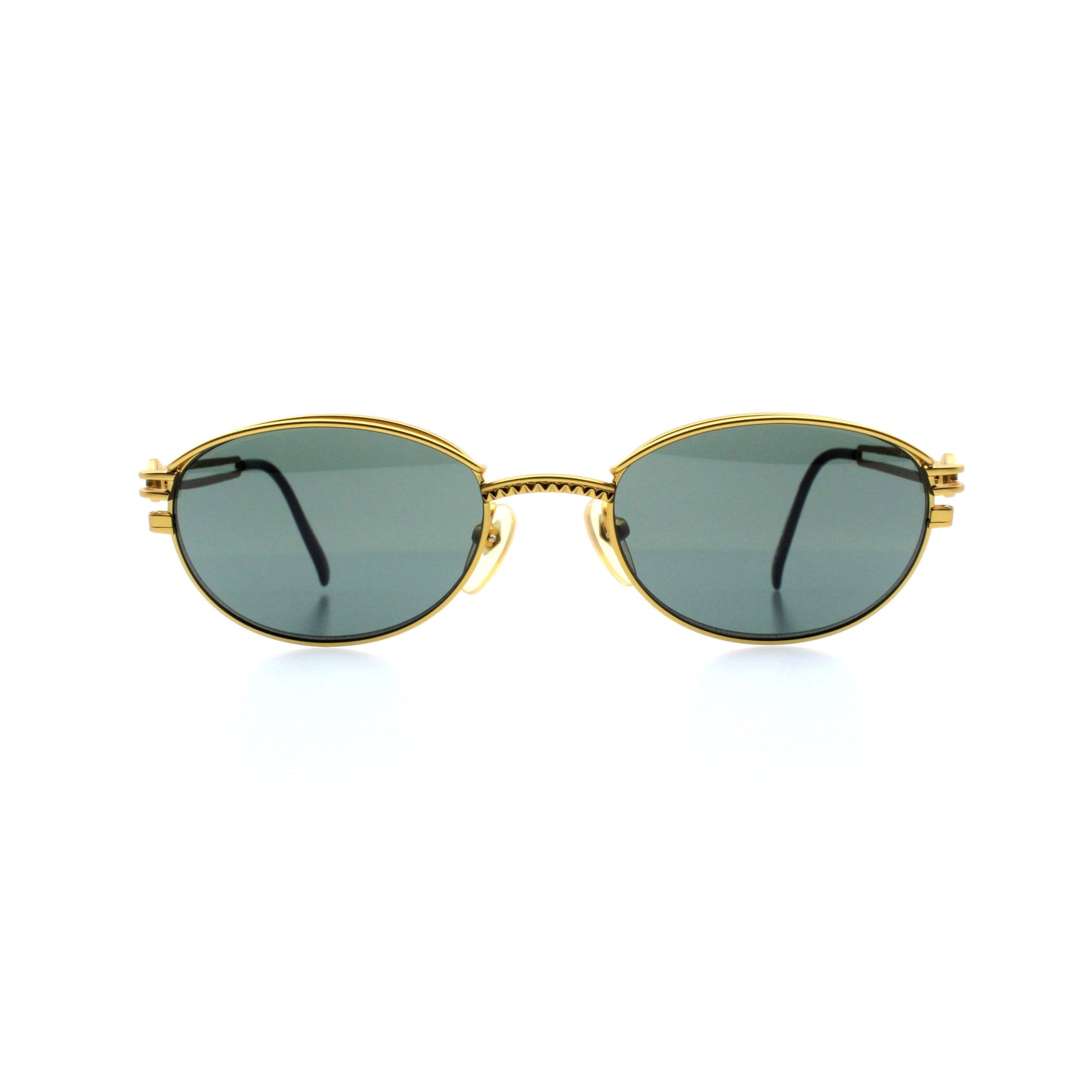 Gold Vintage Jean Paul Gaultier 58-6104 Sunglasses RSTKD Vintage
