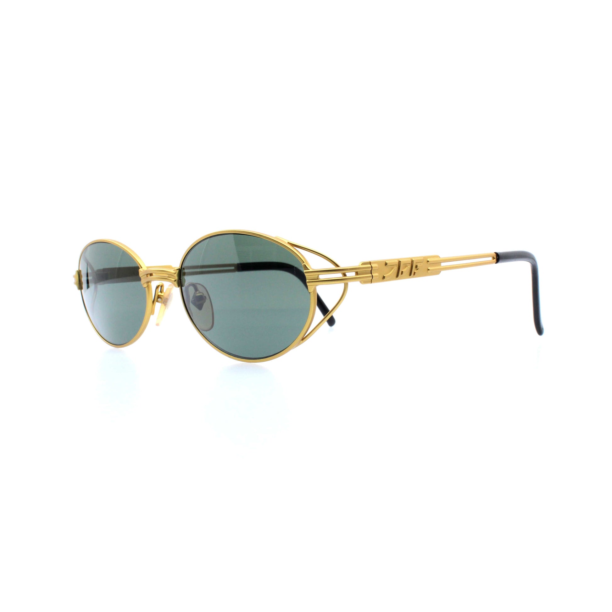 Gold Vintage Jean Paul Gaultier 58-6106 Sunglasses RSTKD Vintage