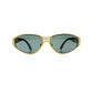 Gold Vintage Jean Paul Gaultier 58-6204 Sunglasses RSTKD Vintage