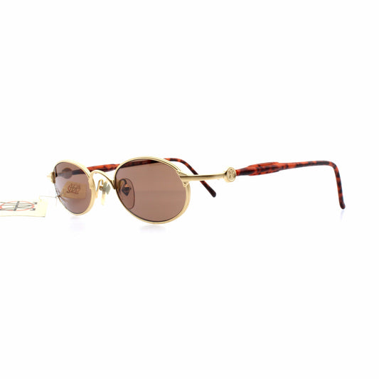 Gold Vintage Jean Paul Gaultier 58-7205 Sunglasses RSTKD Vintage