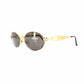 Gold Vintage Moschino M 3033-S Sunglasses RSTKD Vintage