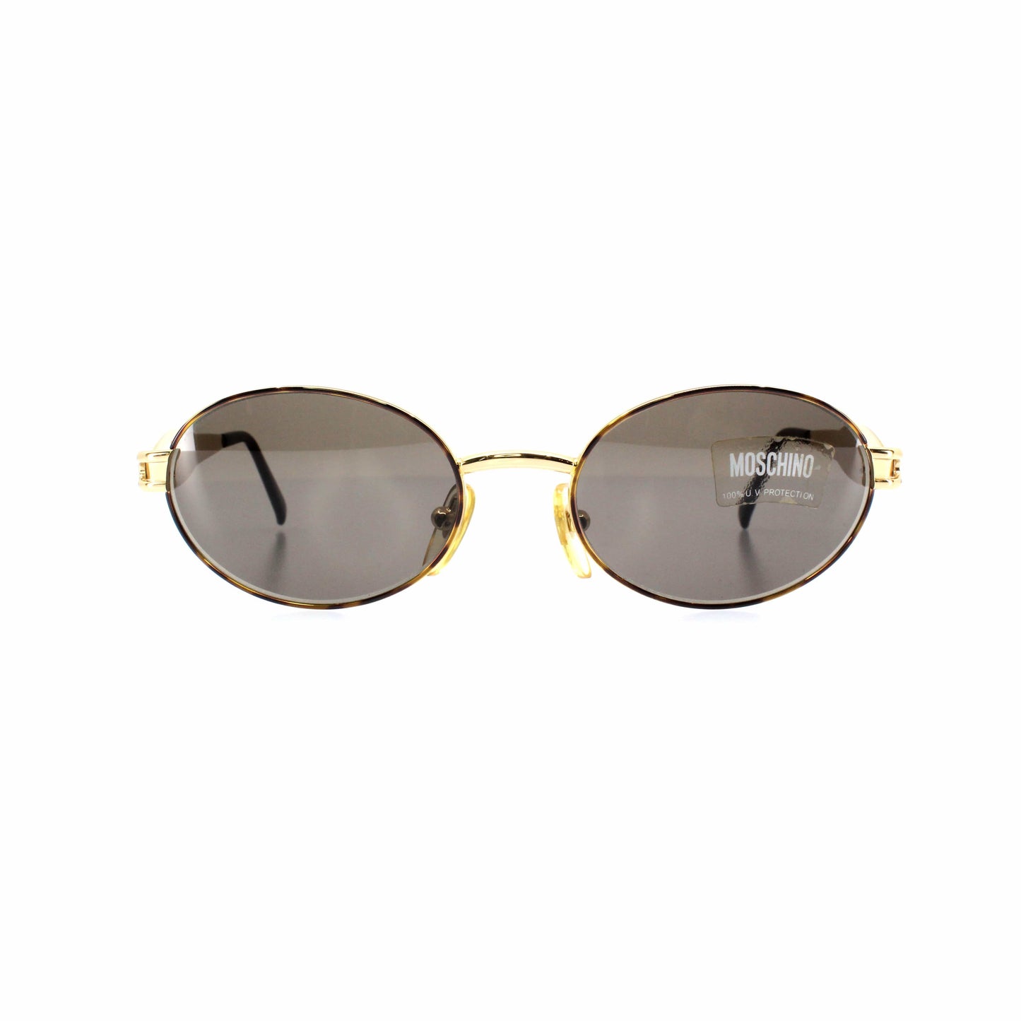 Gold Vintage Moschino M 3033-S Sunglasses RSTKD Vintage