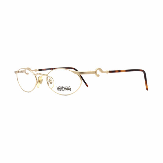 Gold Vintage Moschino M 3040-V Glasses RSTKD Vintage