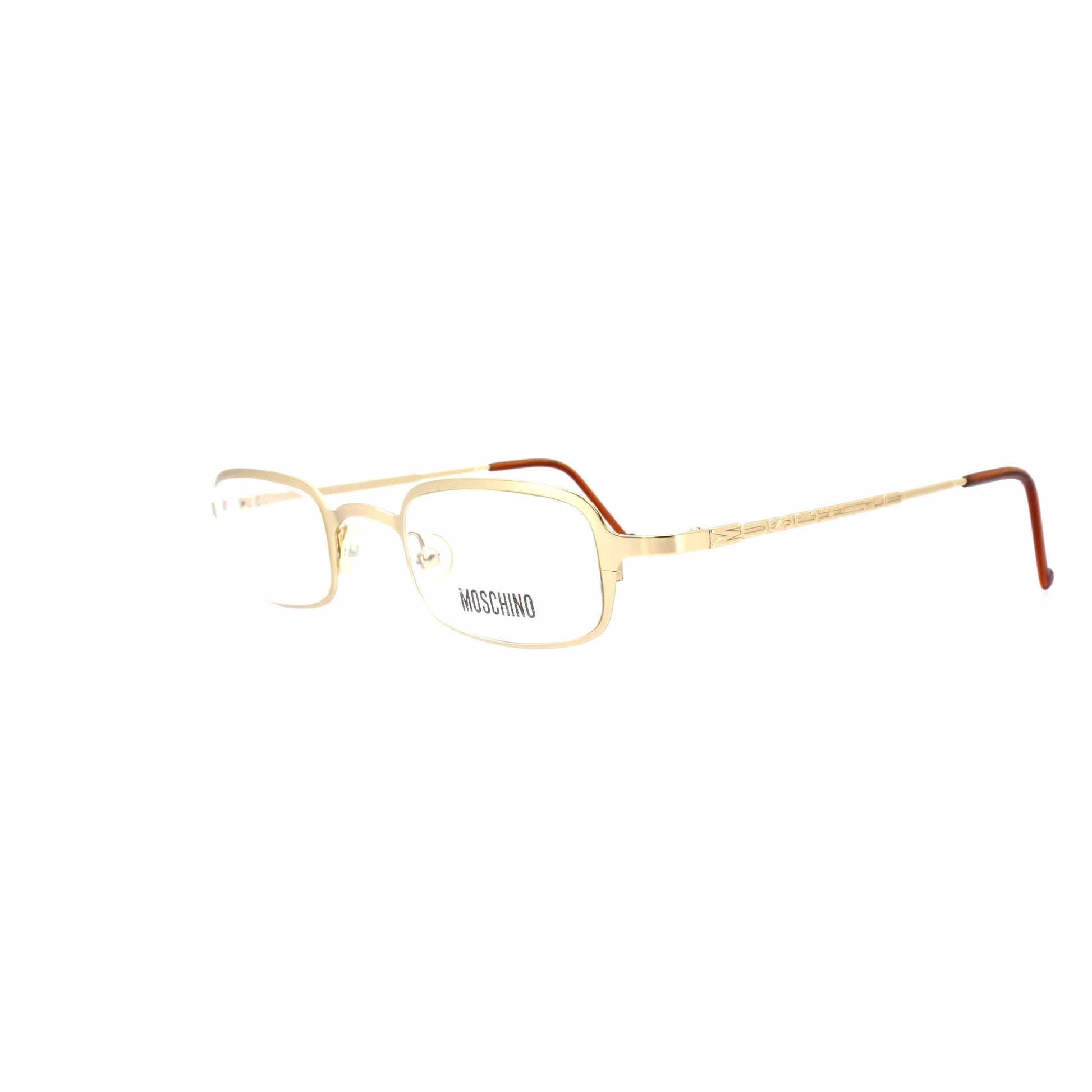 Gold Vintage Moschino M 3076-V Glasses RSTKD Vintage