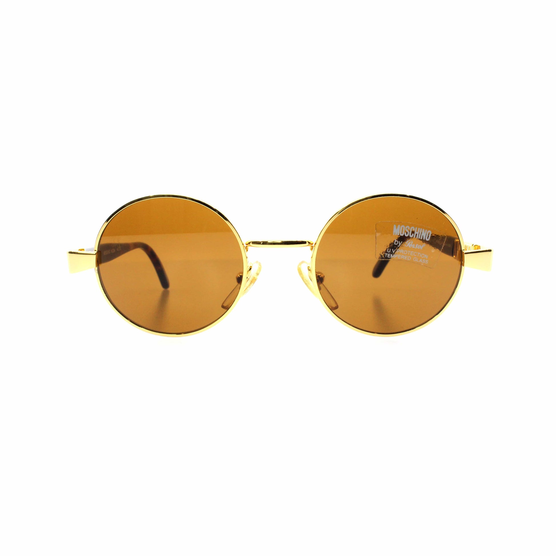 Gold Vintage Moschino MC284 Sunglasses RSTKD Vintage