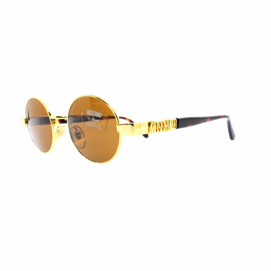 Gold Vintage Moschino MC284 Sunglasses RSTKD Vintage