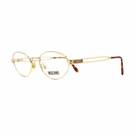 Gold Vintage Moschino MM 925 Glasses RSTKD Vintage