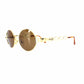 Gold Vintage Moschino MM264 Sunglasses RSTKD Vintage