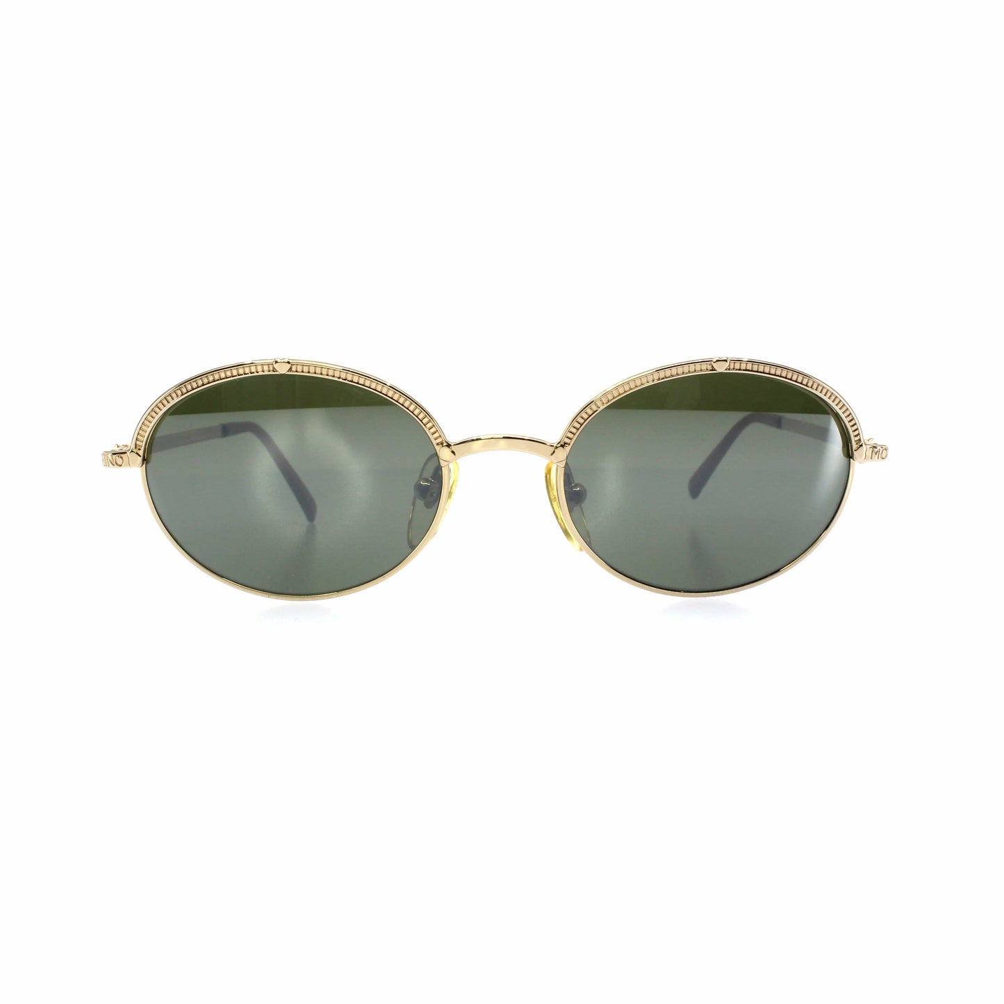 Gold Vintage Moschino MM3003-S Sunglasses RSTKD Vintage