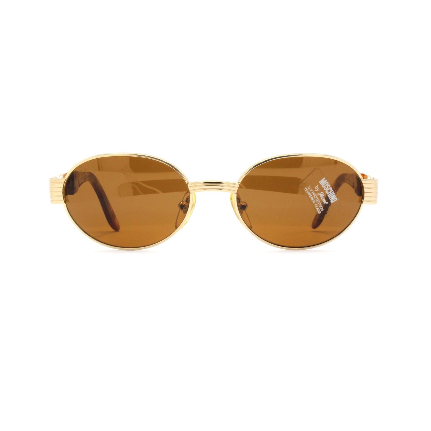Gold Vintage Moschino MM3004-S Sunglasses RSTKD Vintage
