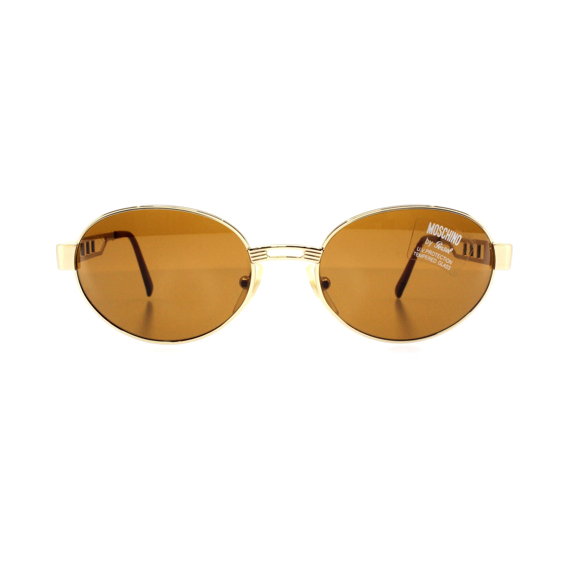 Gold Vintage Moschino MM3006-S Sunglasses RSTKD Vintage