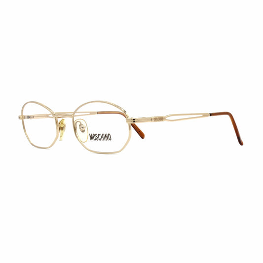 Gold Vintage Moschino MM3013-V Glasses RSTKD Vintage