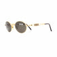 Gold Vintage Moschino MM3021-S Sunglasses RSTKD Vintage