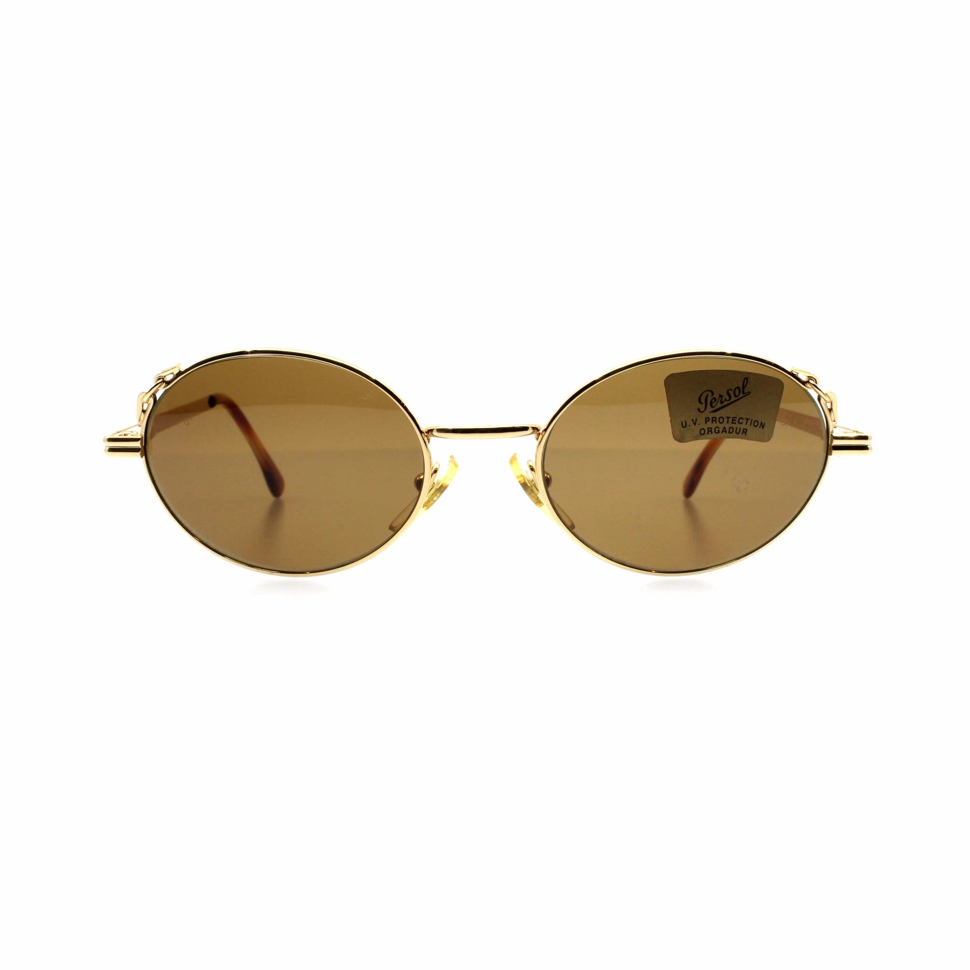 Gold Vintage Moschino MM464 Sunglasses RSTKD Vintage