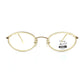 Gold Vintage Moschino MO 5814 Glasses RSTKD Vintage